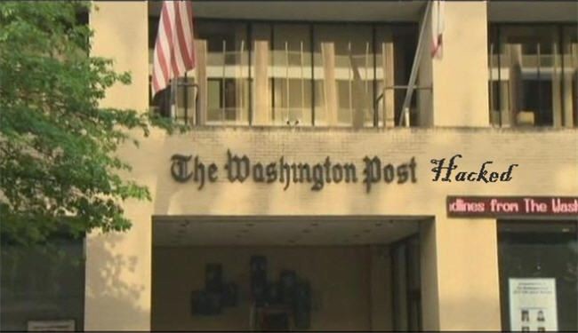 اختراق الكتروني ثالث لصحيفة واشنطن بوست