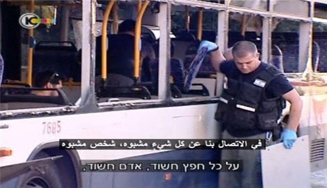 ماجرای انفجار اتوبوس در تل آویو