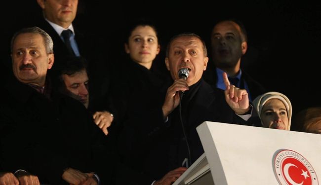 المعارضة تتهم اردوغان بمحاولة حكم البلاد عبر دولة سرية