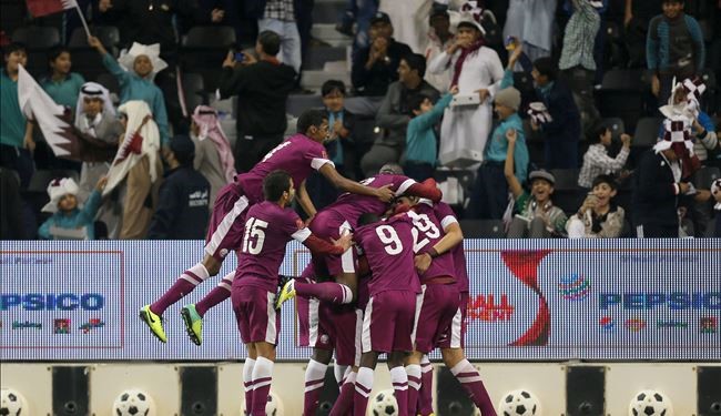 قطر تبلغ نصف نهائي غرب اسيا بالفوز على السعودية