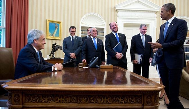 بالصور..الرئيس الاميركي خلال عام 2013