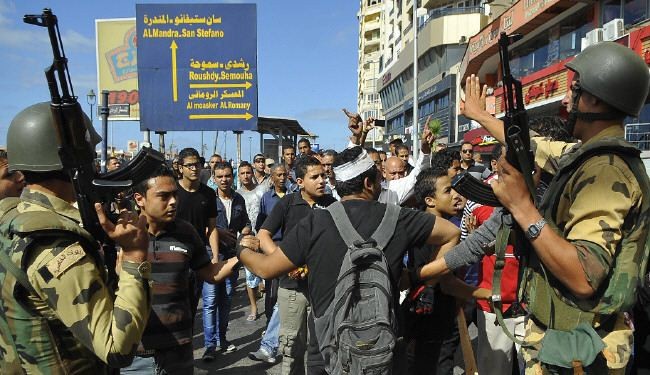 قتيلان في مواجهات بين الشرطة المصرية ومتظاهرين في الاسكندرية