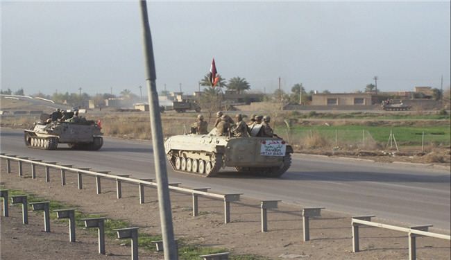 الجيش العراقي ينتشر بكثافة على الحدود الشمالية والغربية والجنوبية