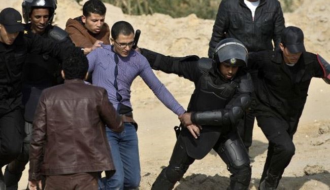 بازداشت بیش از هزار نفر در سالروز انقلاب مصر