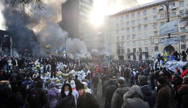 المعارضة الاوكرانية مصممة على مواصلة الاحتجاج
