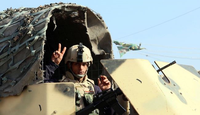 الجيش العراقي يؤمن الطريق الرابط بين بغداد والحدود السورية الأردنية