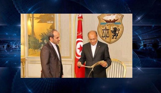 روحاني يهنئ المرزوقي بمناسبة ختم دستور تونس الجديد