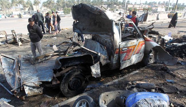 سقوط 12 ضحية بـ 5 هجمات في بغداد بينها تفجير سيارة مفخخة