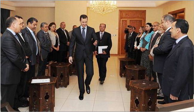 ماذا قال بشار الاسد للوفد الاردني الذي التقاه مؤخرا؟