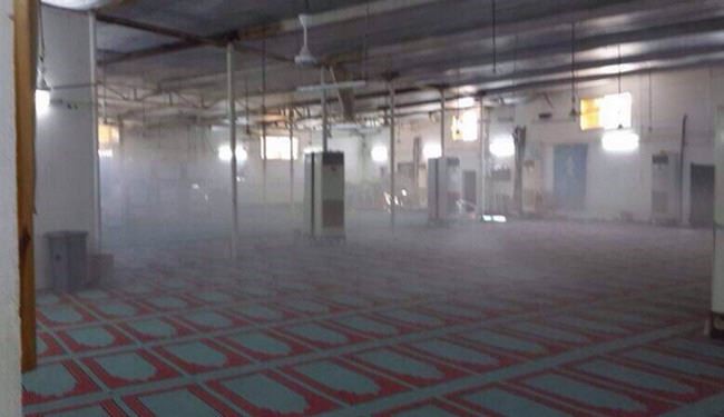 حمله به بزرگترین مسجد شیعیان بحرین+تصاویر