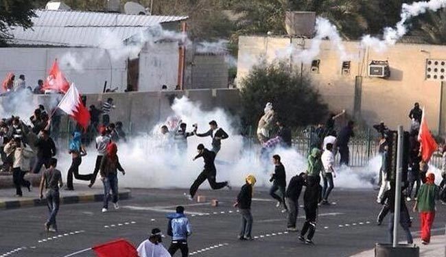 38 زخمی در حمله به تظاهرکنندگان در بحرین