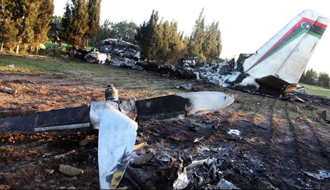 سقوط هواپیمای نظامی لیبی درتونس 11 کشته داشت