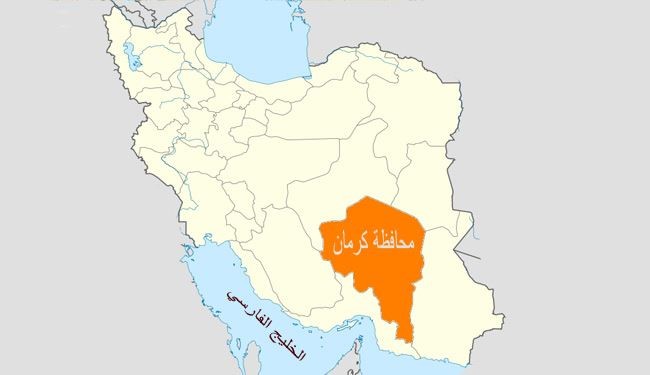 زلزال يضرب منطقة فارياب بمحافظة كرمان الايرانية