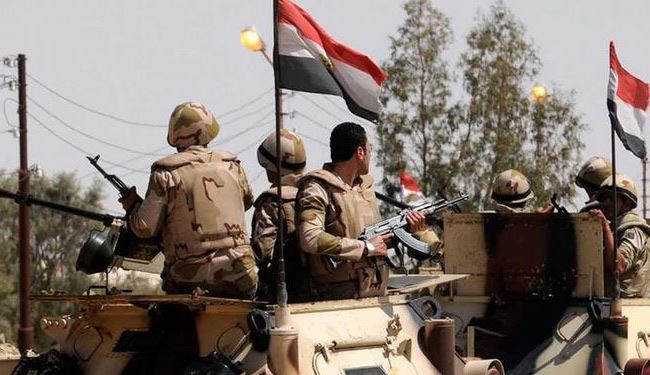 الجيش المصري يقتل ويصيب 20 مسلحا شمال سيناء