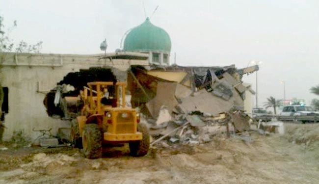 تهدید آل خلیفه برای تخریب مسجد 