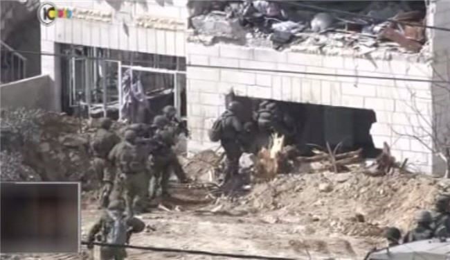 حمله موشکی نظامیان صهیونیست به منزل یک فلسطینی