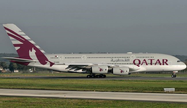 دفاع هواپیمایی قطر از نقض حقوق زنان