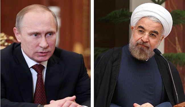 روحاني يؤكد لبوتين ضرورة تنفيذ التوافقات بين البلدين
