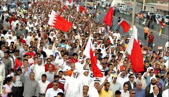تظاهرات بحرینی‌ها در سالروز ورود اشغالگران سعودی