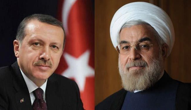 روحاني یهنئ اردوغان بفوز حزب العدالة في الانتخابات
