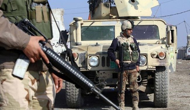 ارتش عراق 5 مخفیگاه تروریست ها را منهدم کرد