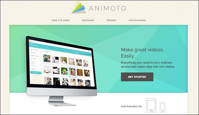 موقع animoto لإنشاء مقاطع الفيديو مجانا