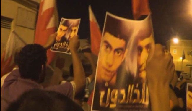 مسيرات بحرينية تنديداً بجرائم النظام ووفاء للشهداء