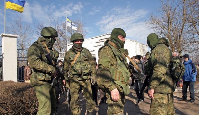حشد القوات الأوكرانية والروسية على حدود البلدين