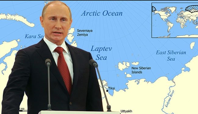 بوتين يصادق على وضع حدود منطقة الآركتيك الروسية