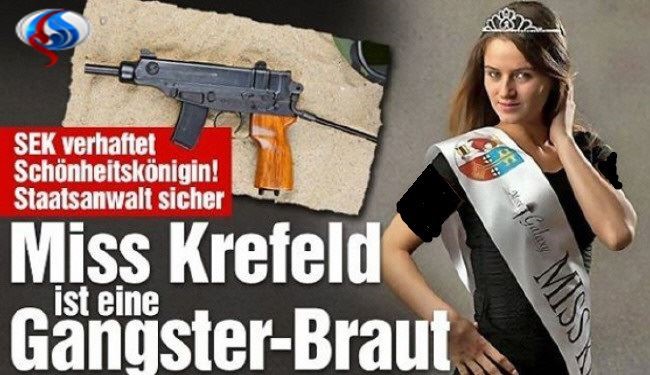 بازداشت ملکه زیبایی آلمان به اتهام تروریسم + عکس