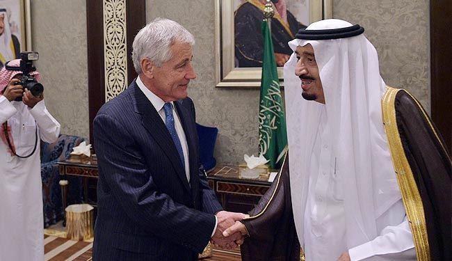 هيغل يتباحث في السعودية حول التطورات الدولية والاقليمية