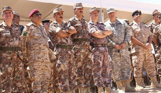 مانور نظامی 24 کشور در اردن