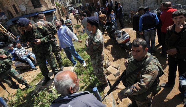 إصابة 8 عسكريين لبنانیین باشتباك في باب التبانة