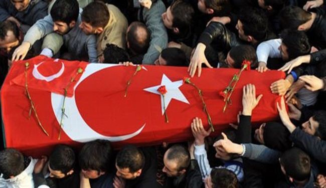 الالاف يشيعون رجلا قتلته الشرطة في اسطنبول