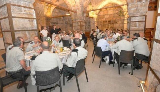 عکس تأسفبار از مهمانی شام صهیونیستها