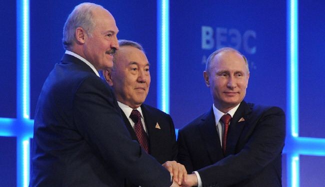 روسيا وبيلاروس وكازاخستان يؤسسون الاتحاد الاقتصادي الأوراسي