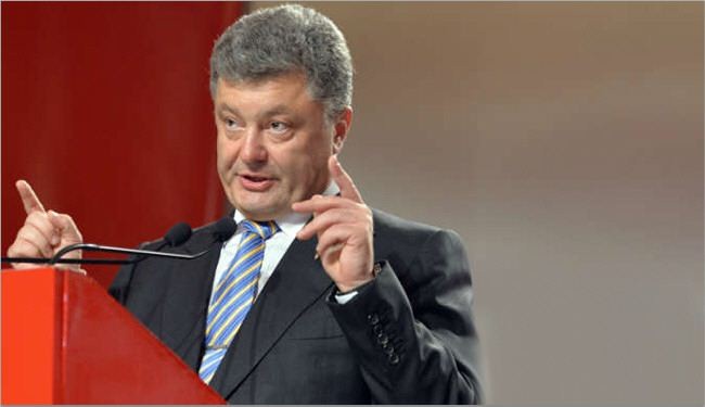 الرئيس الأوكراني الجديد: سأسحق الإنفصاليين الموالين لروسيا
