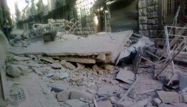 حمله مرگبار تروریستها به حلب در سوریه