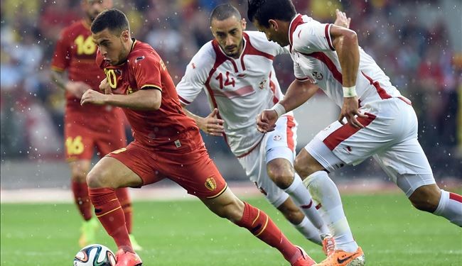 فوز صعب لبلجيكا على تونس 1-صفر