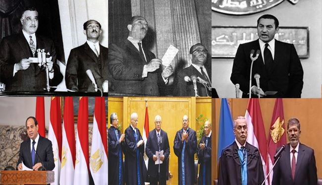روسای جمهوری مصر؛ سوگندهای بادوام و بی دوام
