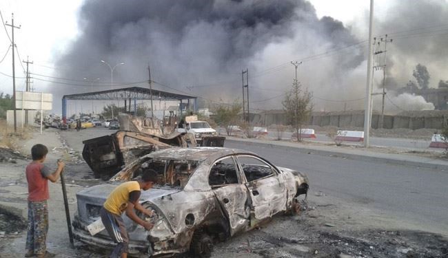 عکس+ عراق در آتش داعش می سوزد