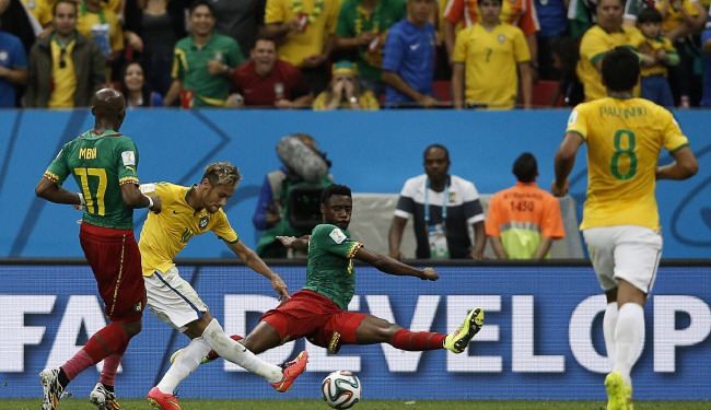 مونديال 2014: نيمار يتألق مجددا ويقود البرازيل الى الدور الثاني