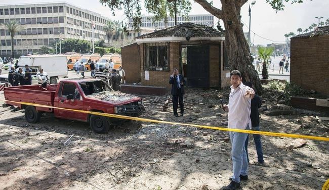 انفجار بمب نزدیک کاخ ریاست جمهوری مصر