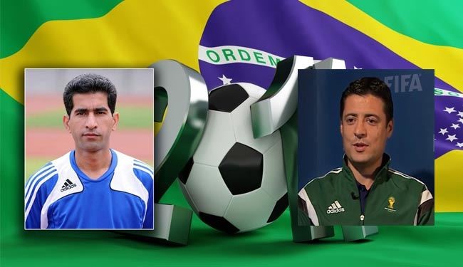 داوران ایرانی جام جهانی 2014 برزیل