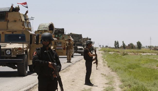الجيش العراقي يقوم بتطهير 