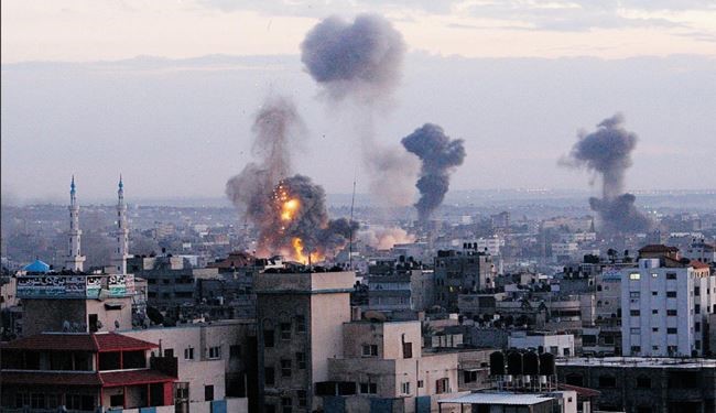 فرود 400 تُن بمب و موشک در غزه طی دو روز