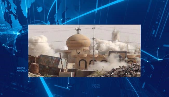 داعش حسینیه‌ای را در موصل منفجر کرد