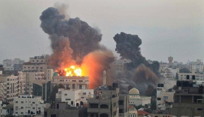 قصف عنيف على غزة وارتفاع حصيلة الشهداء الى 360