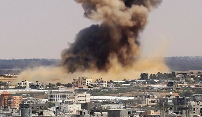 12 شهید در حمله هوایی به یک برج مسکونی در غزه