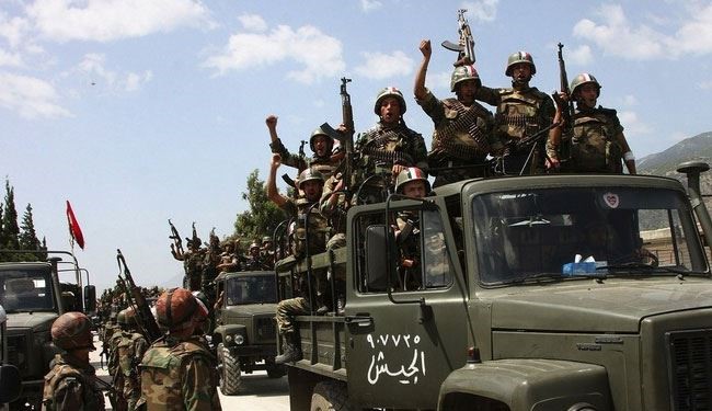 هلاکت 200 تروریست در درگیری با ارتش سوریه